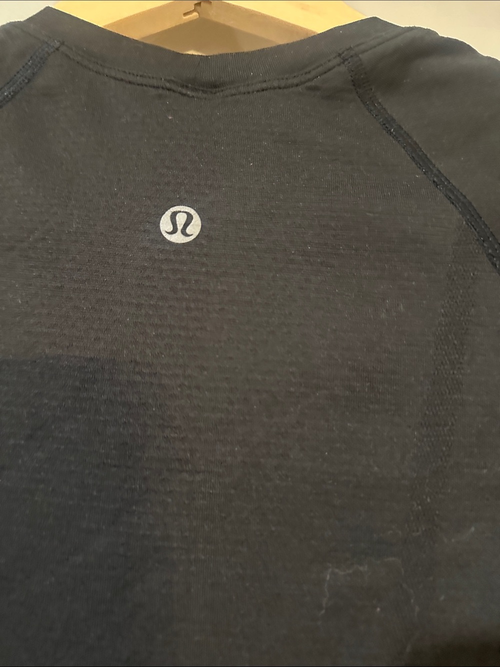 lululemon athletica Black Short Sleeve Crew Tee - Picture 2 of 6